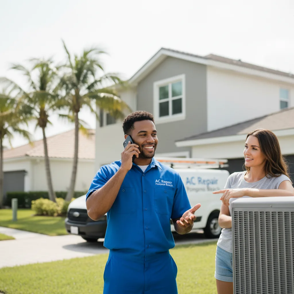 AC Repair Pompano Beach customer support in Draper